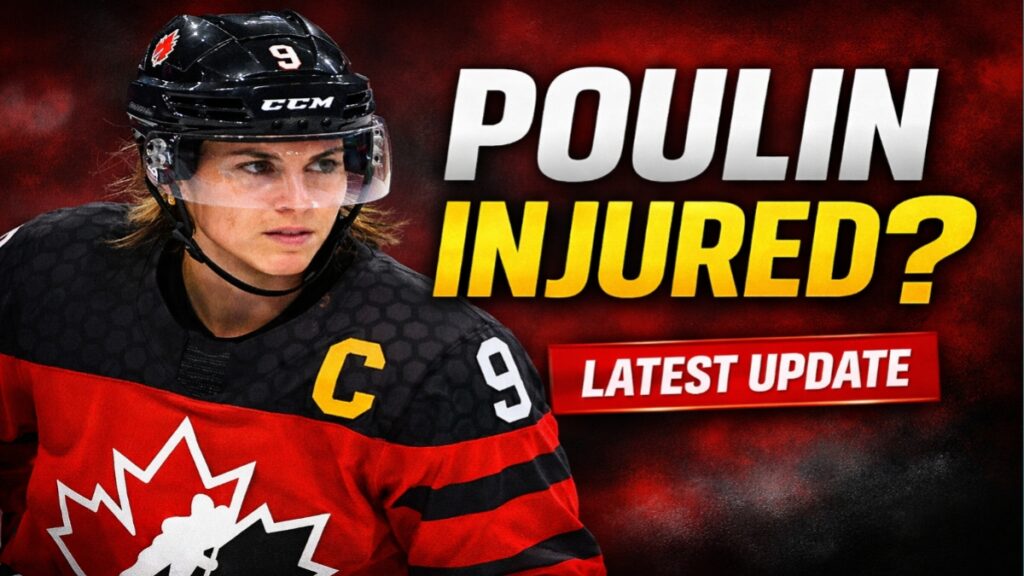 Poulin injured